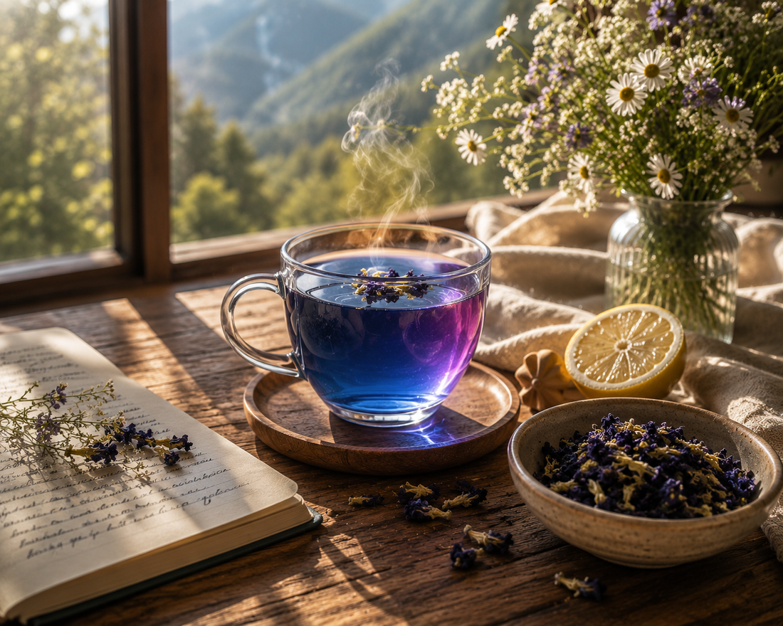 Why Does Aprajita Tea Change Colour? The Science Behind Nature's Blue Tea