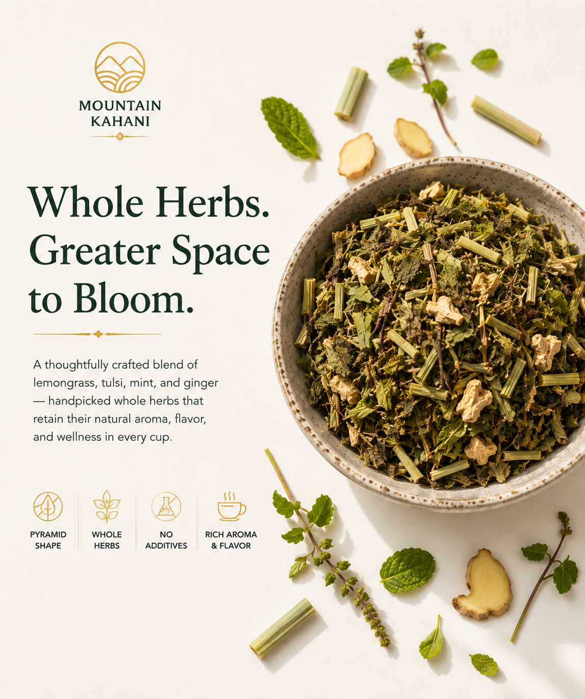 Mountain Mornings Herbal Tea For A Fresh Start