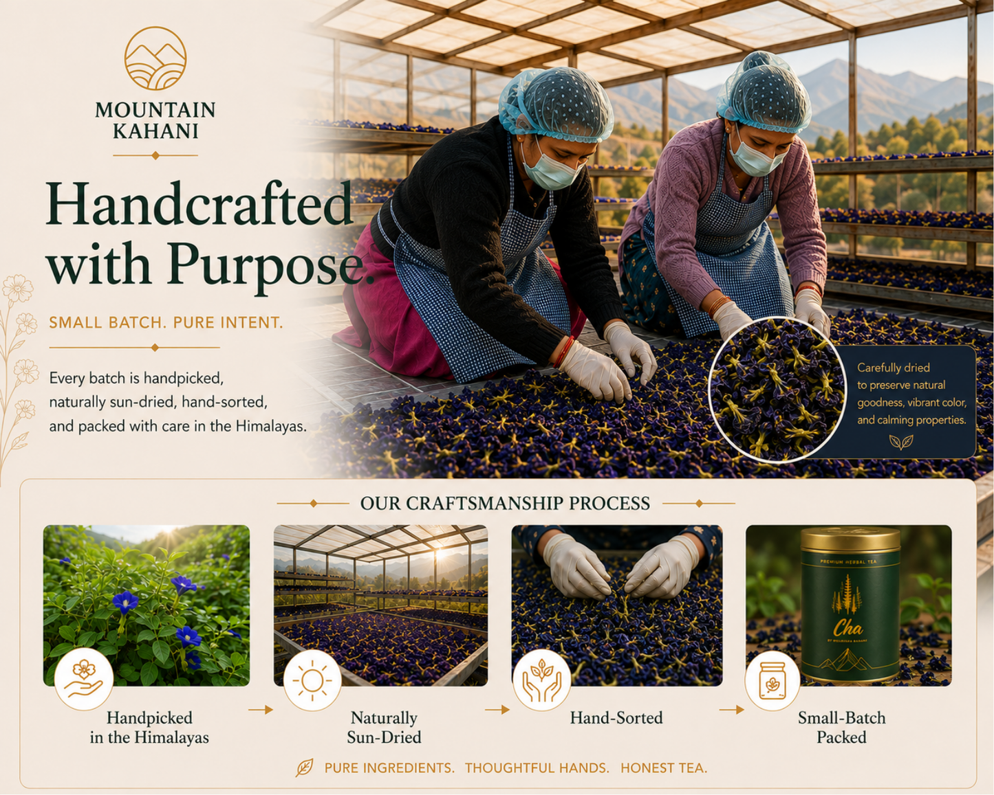 Aprajita Blue Tea For Natural Glow