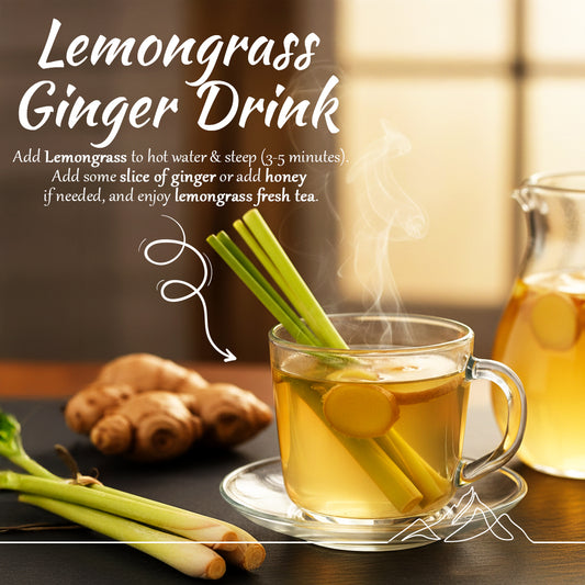 Lemongrass Tea For Easy Digestion